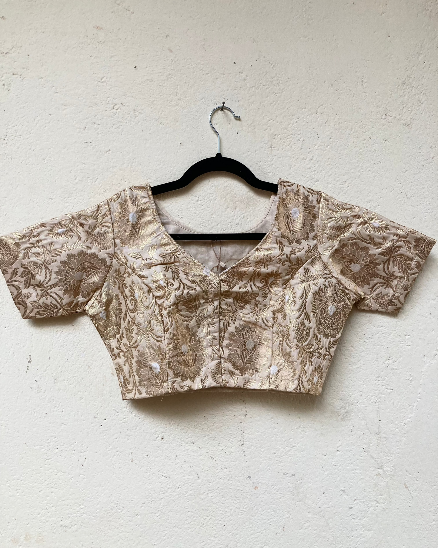 Golden Brocade Blouse