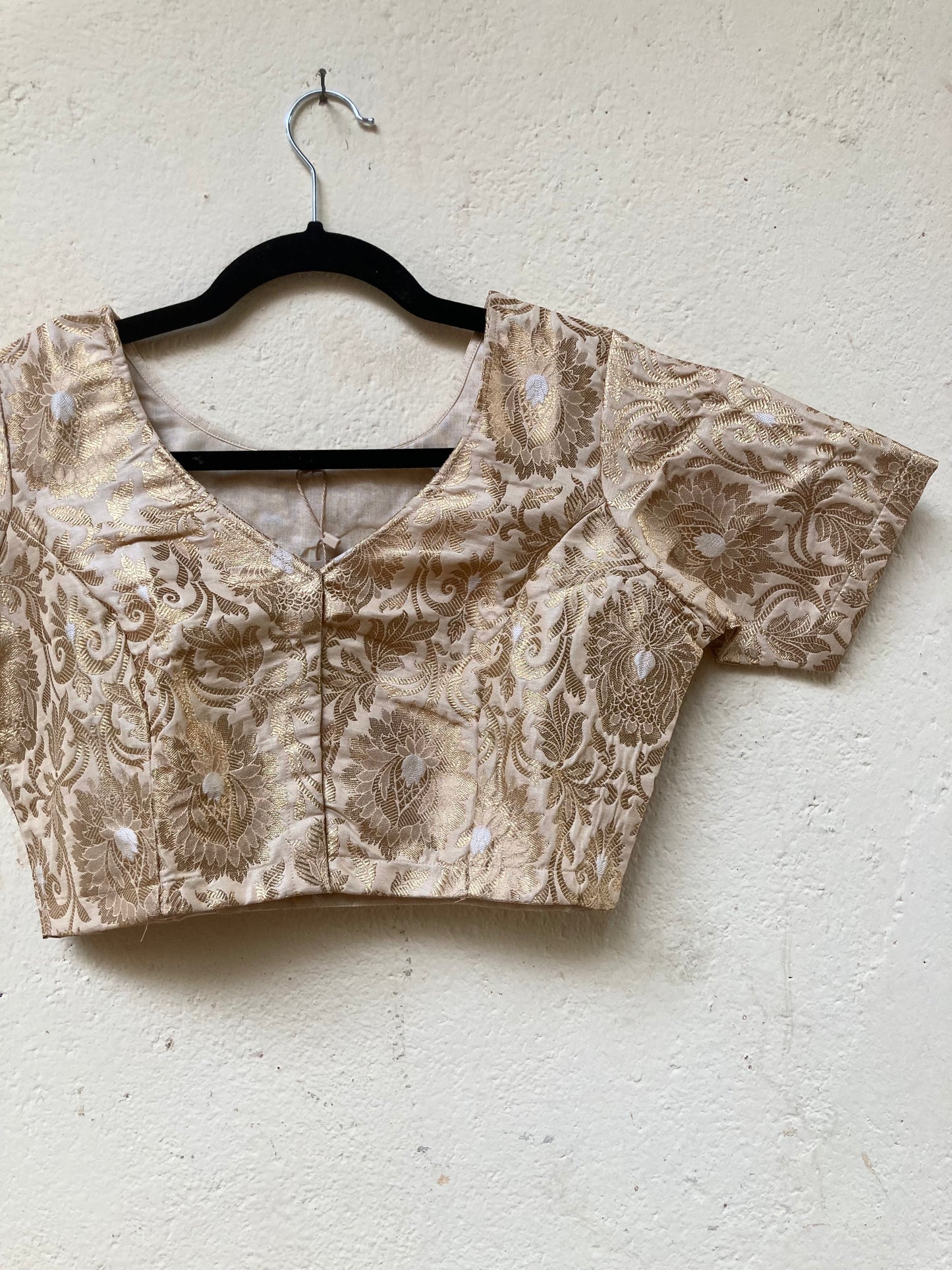 Golden Brocade Blouse
