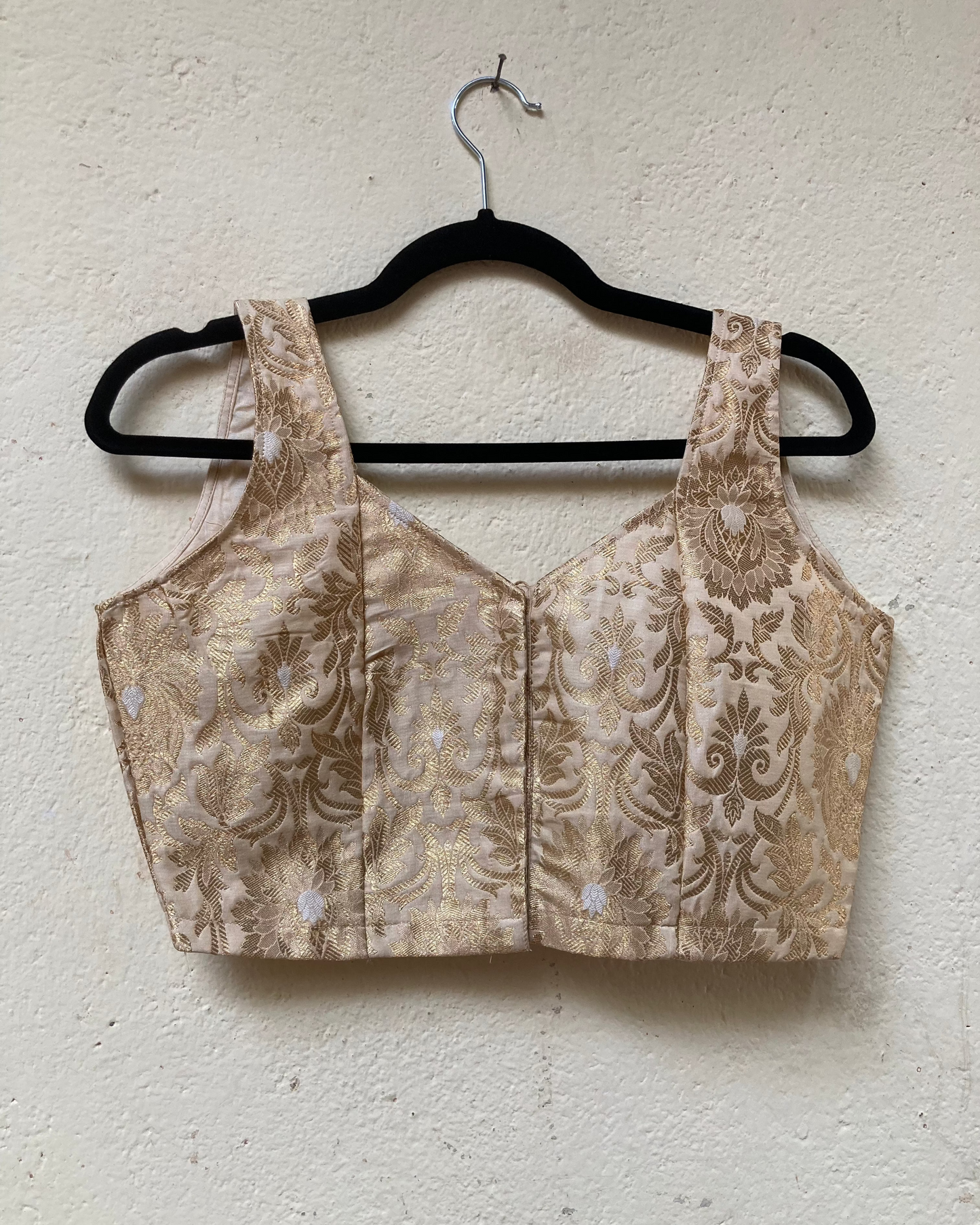 Golden Brocade Blouse