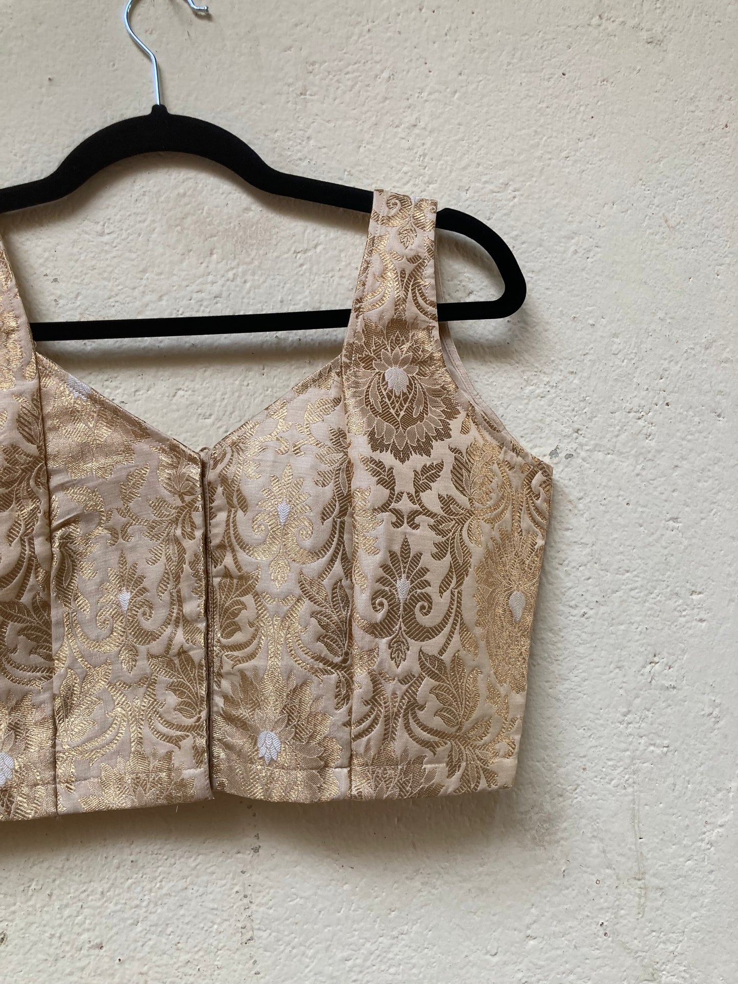 Golden Brocade Blouse