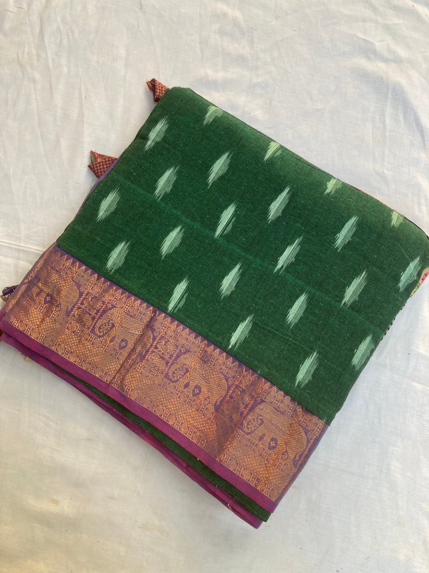 Dark Purple Maanto Concept Saree