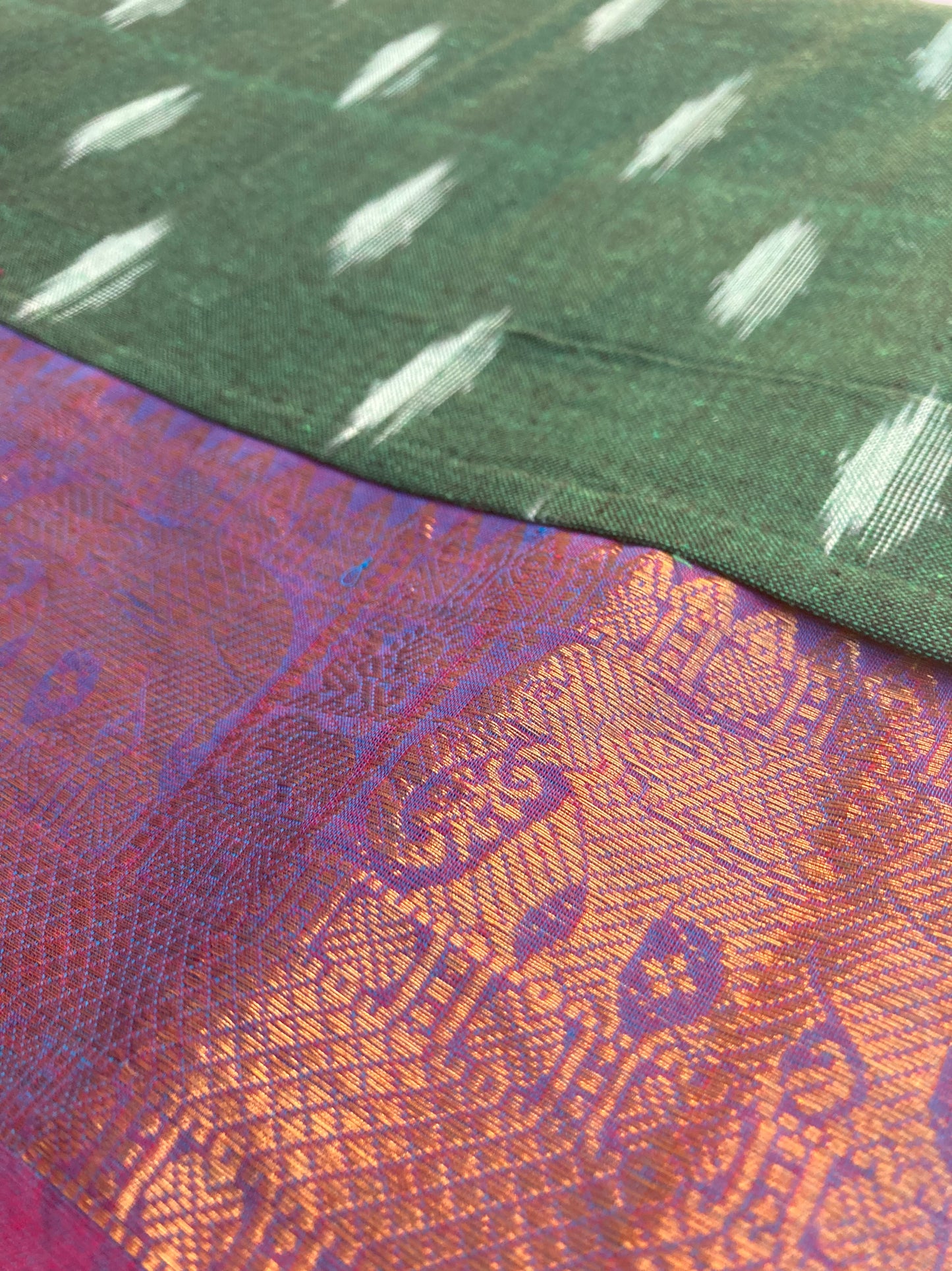 Dark Purple Maanto Concept Saree