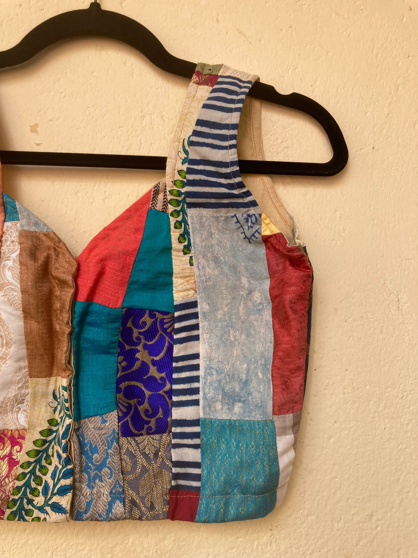 Multiclour Patchwork Blouse