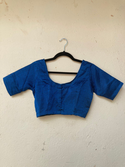 Dark Blue Khan Blouse