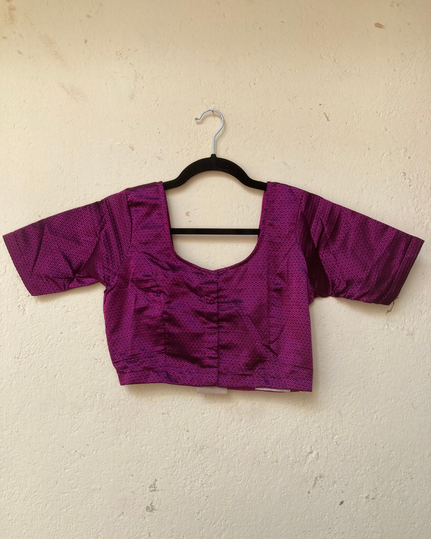 Dark Purple Khan Blouse