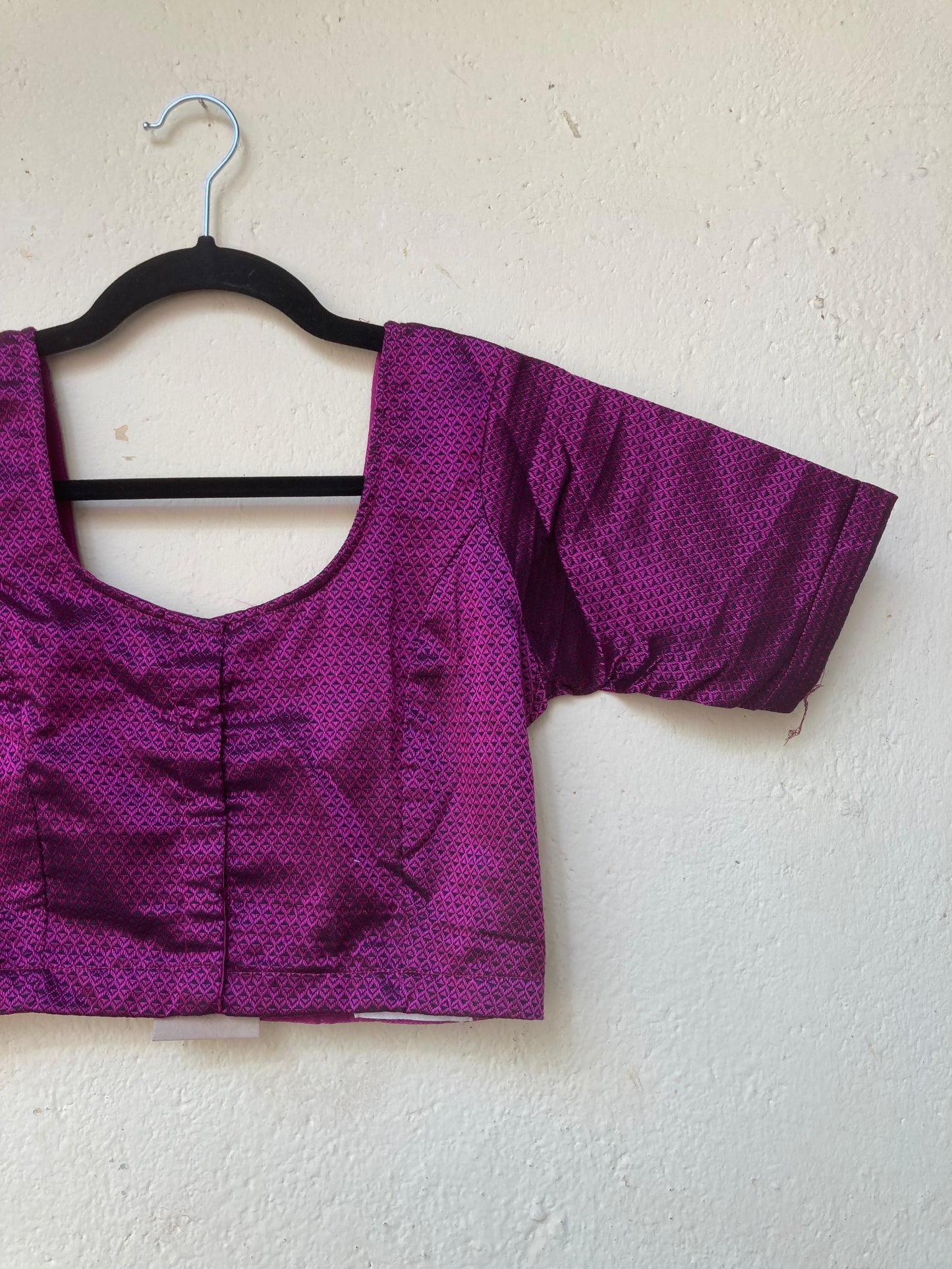 Dark Purple Khan Blouse