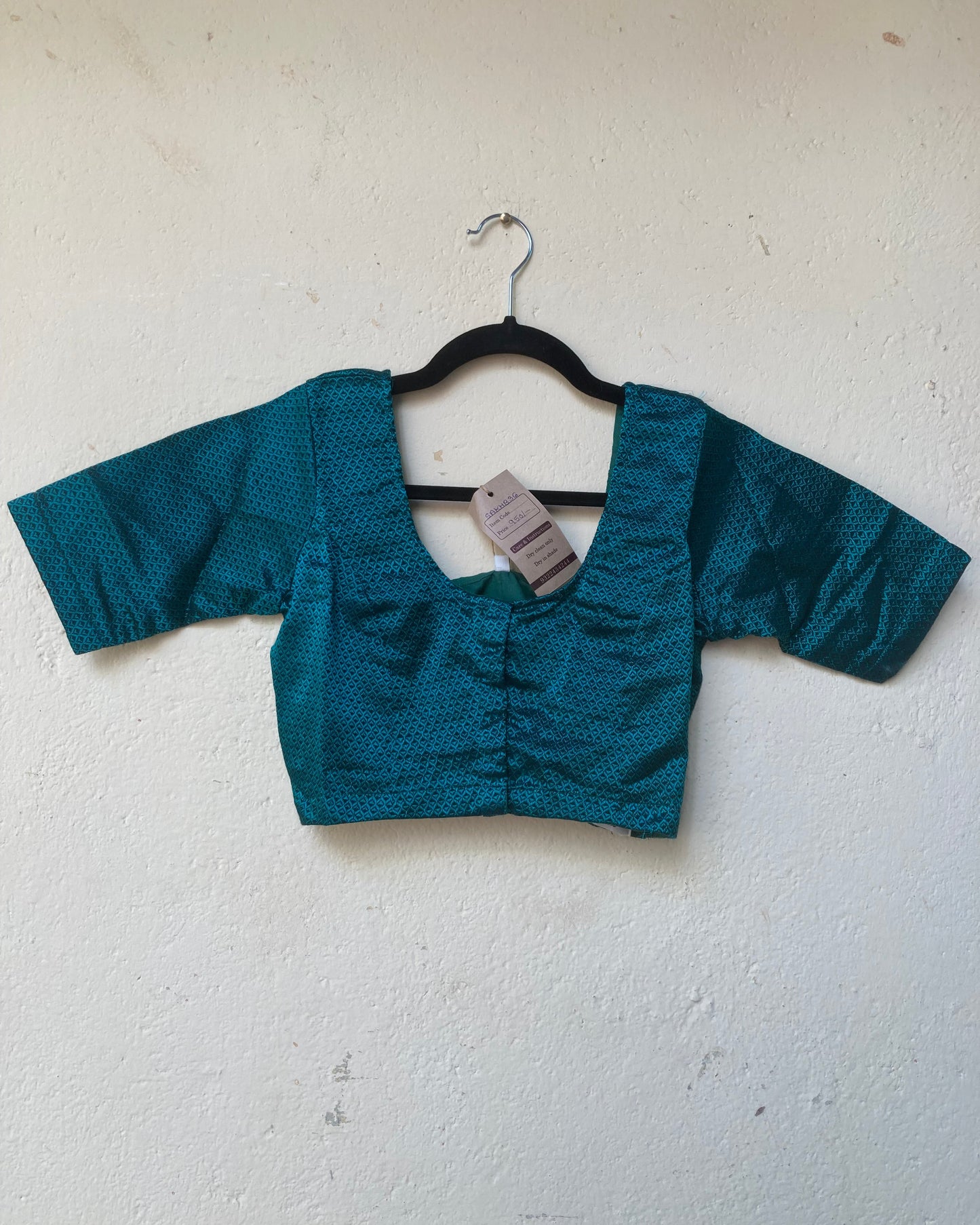Dark Green Khan Blouse