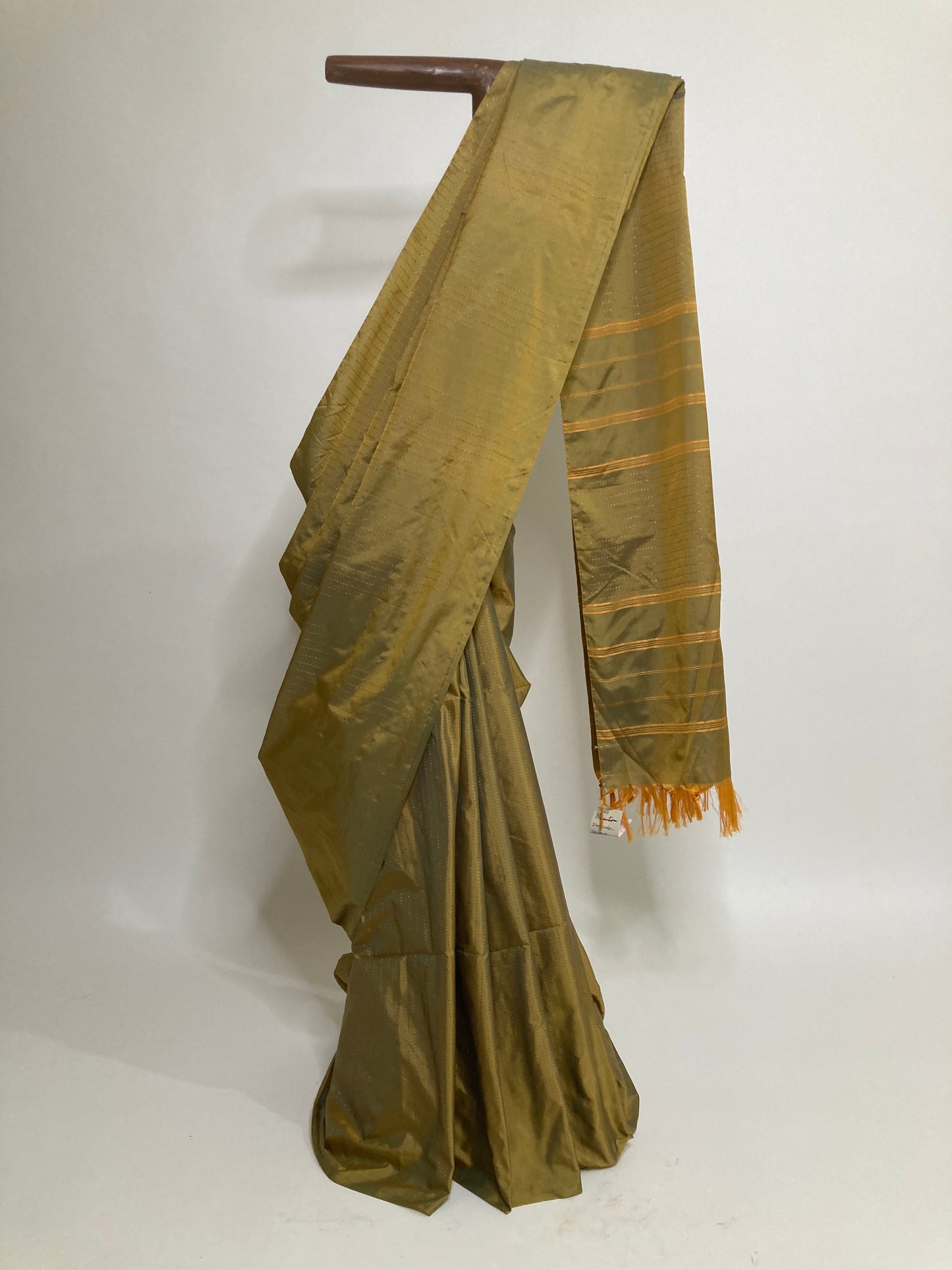 Tan Arni Silk Saree