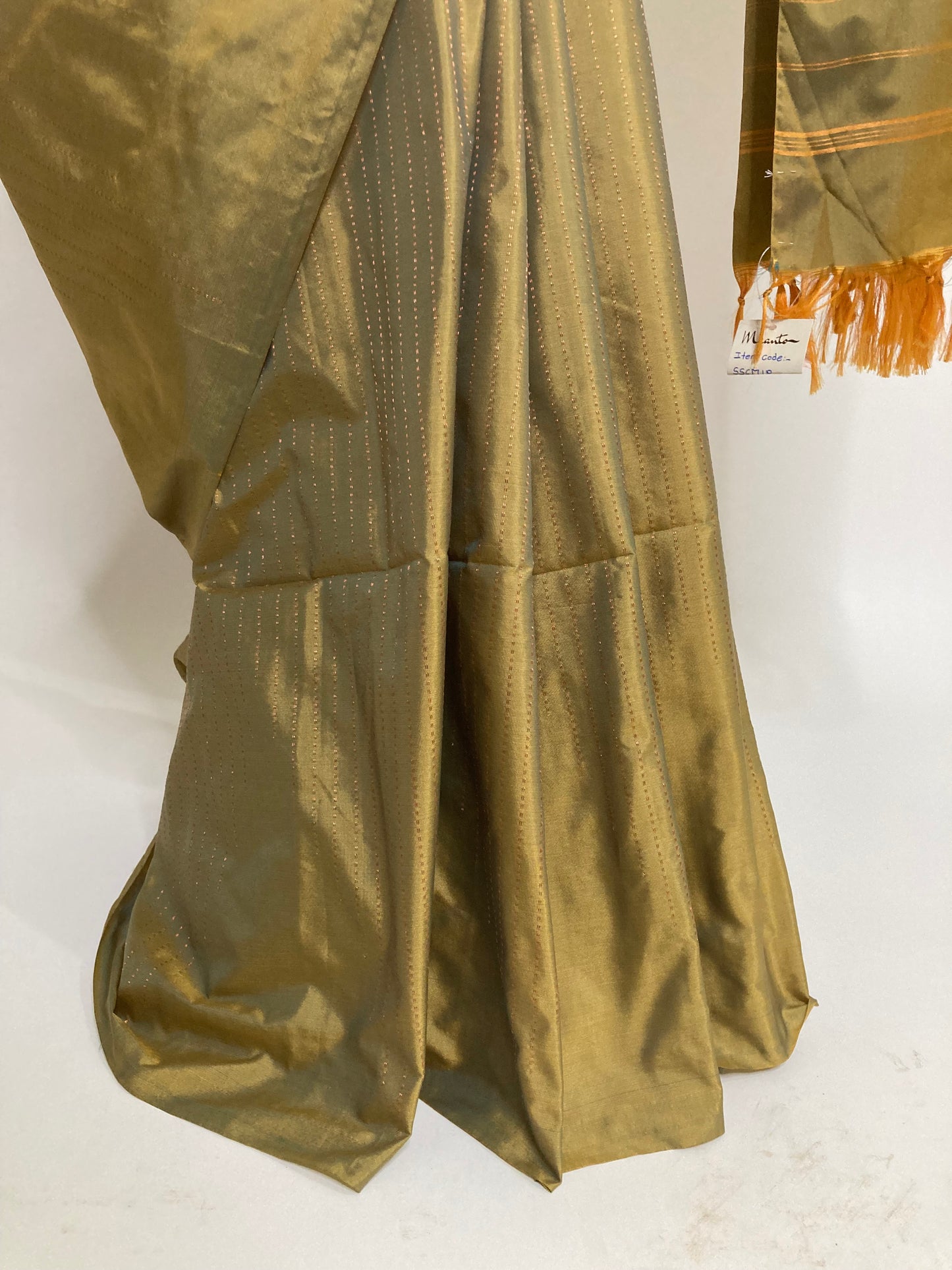 Tan Arni Silk Saree