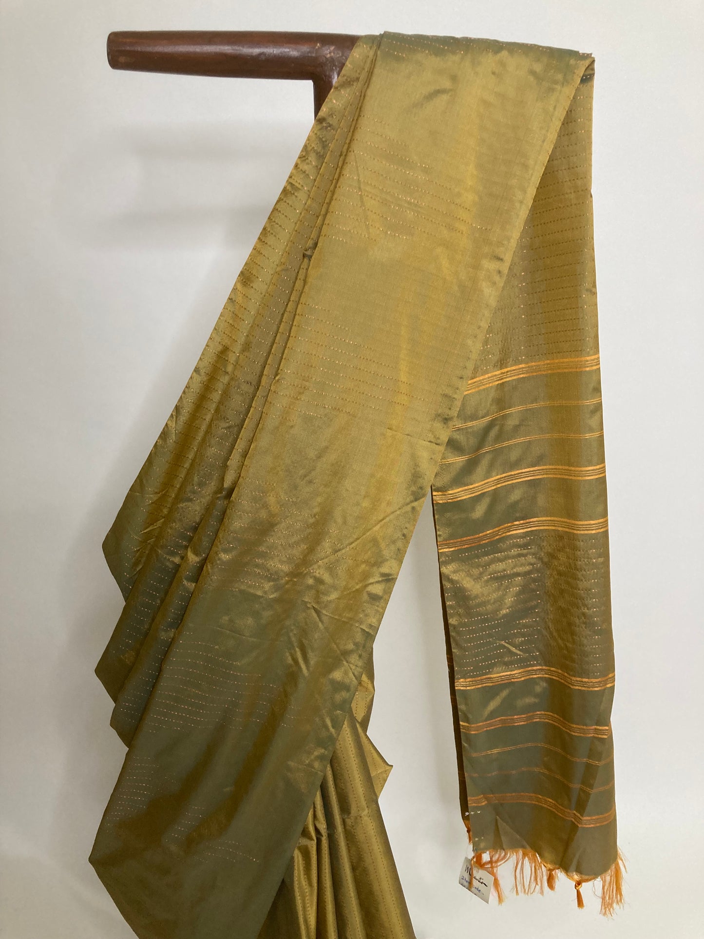 Tan Arni Silk Saree