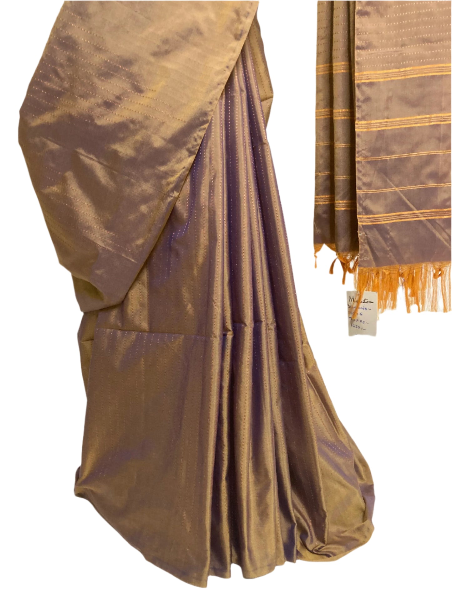 Buff Arni Slik Saree