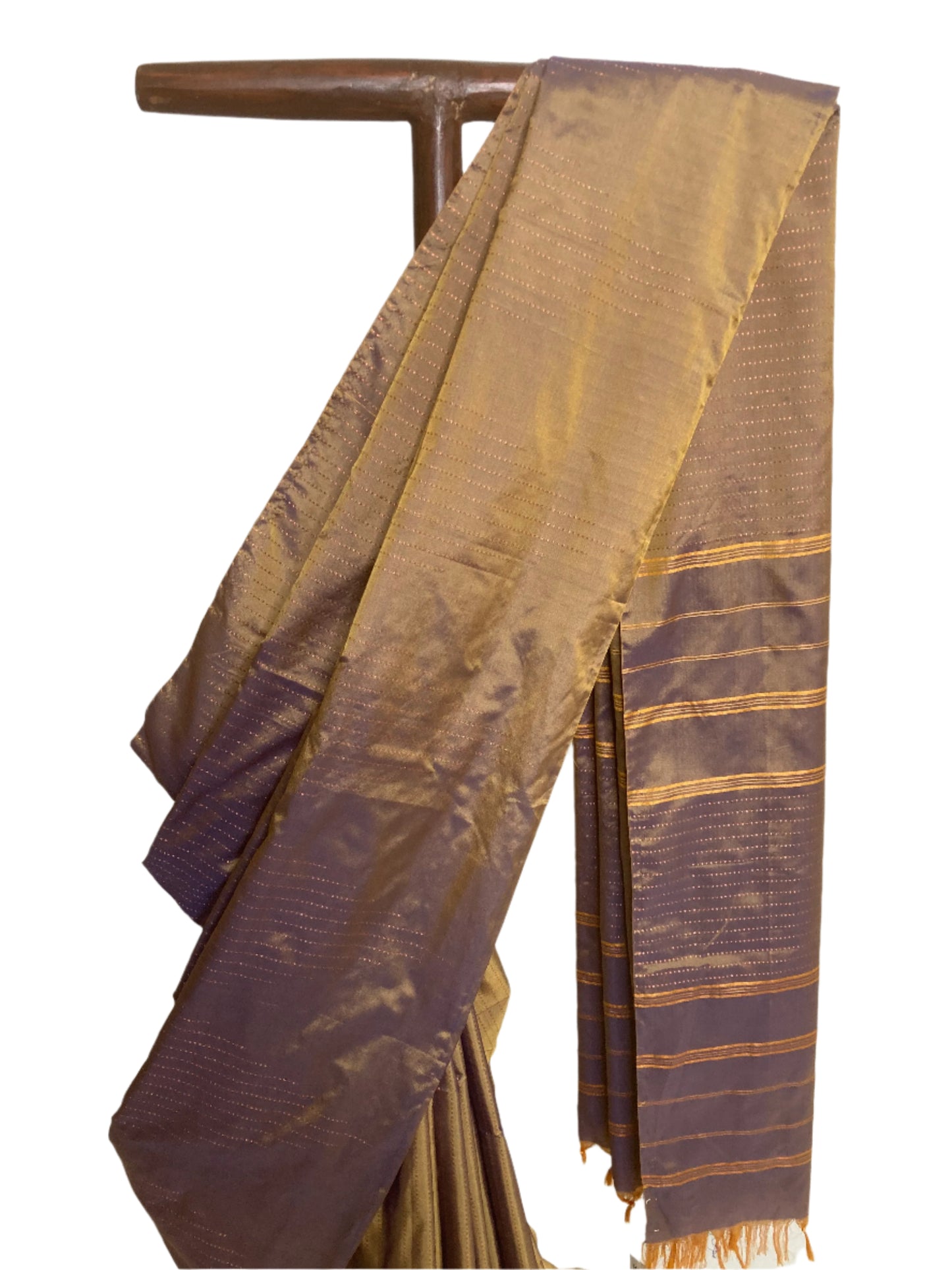 Buff Arni Slik Saree