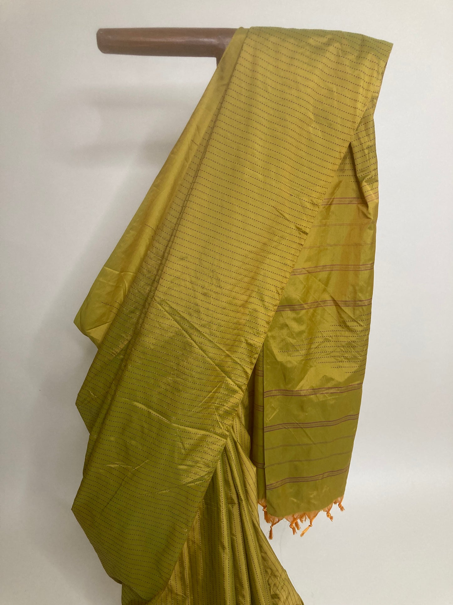 Citrus Green Arni Slik Saree