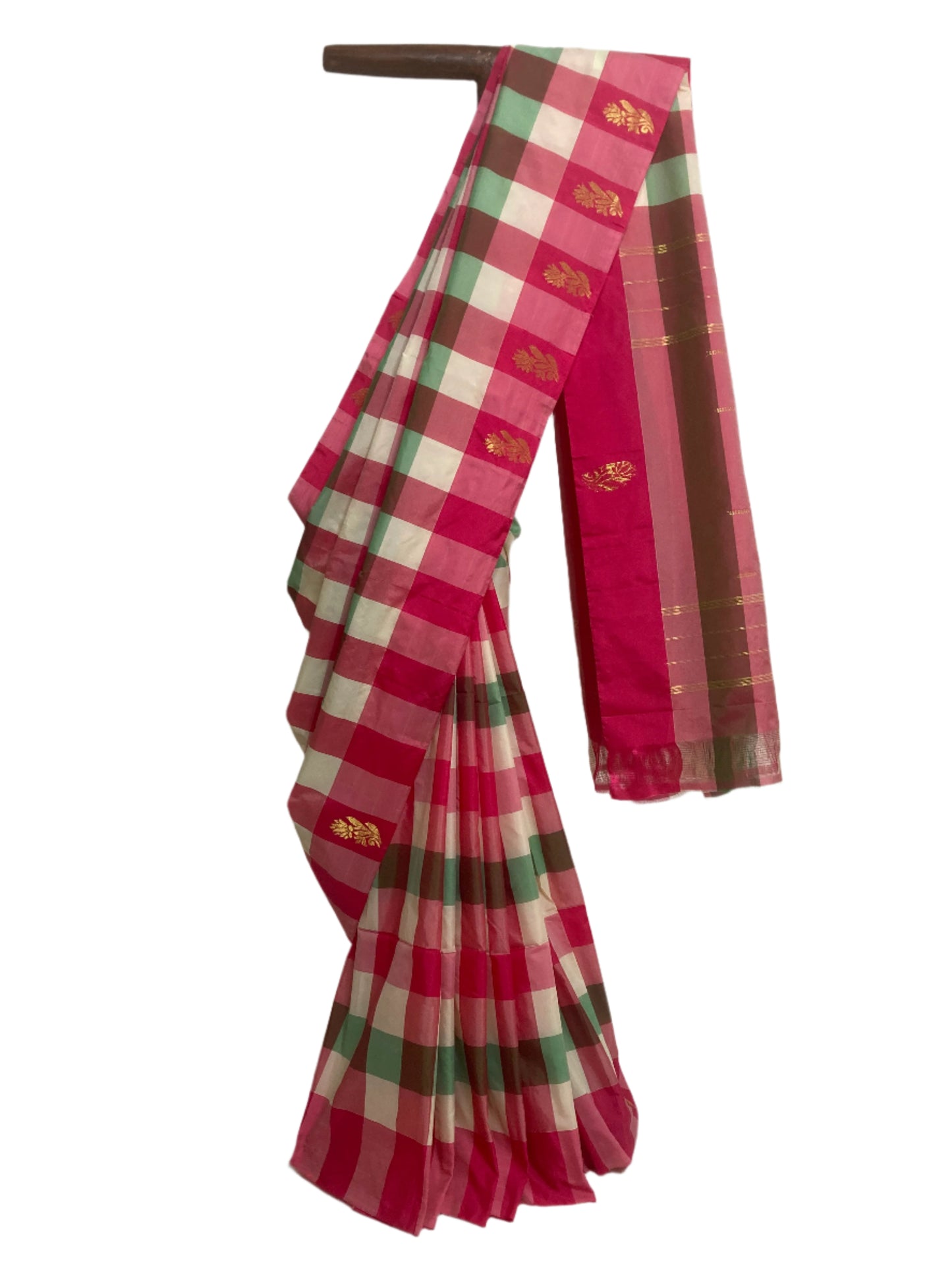 Barbie Pink Arni Silk Saree