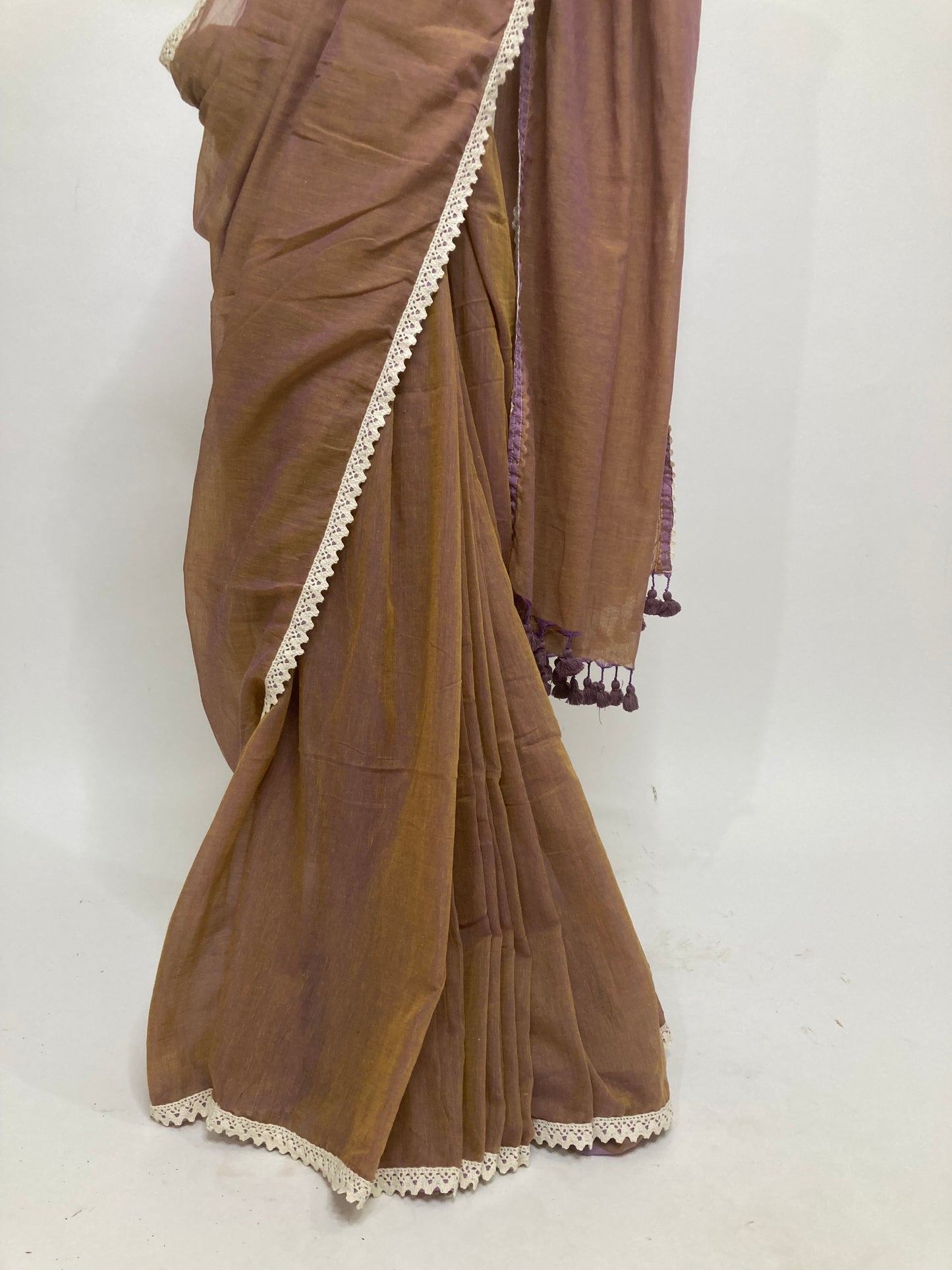 Honey Mul Cotton Saree
