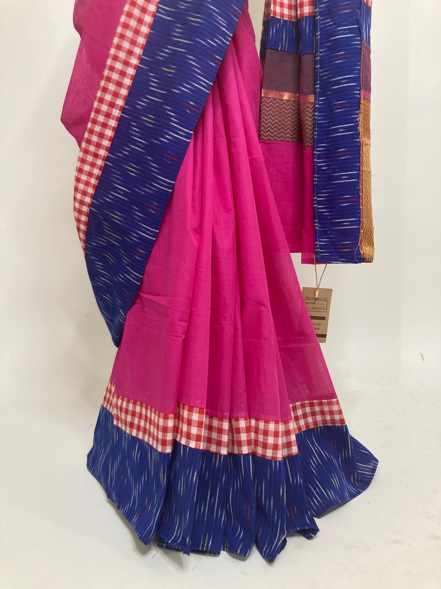 Fuscia Pink Concept Saree