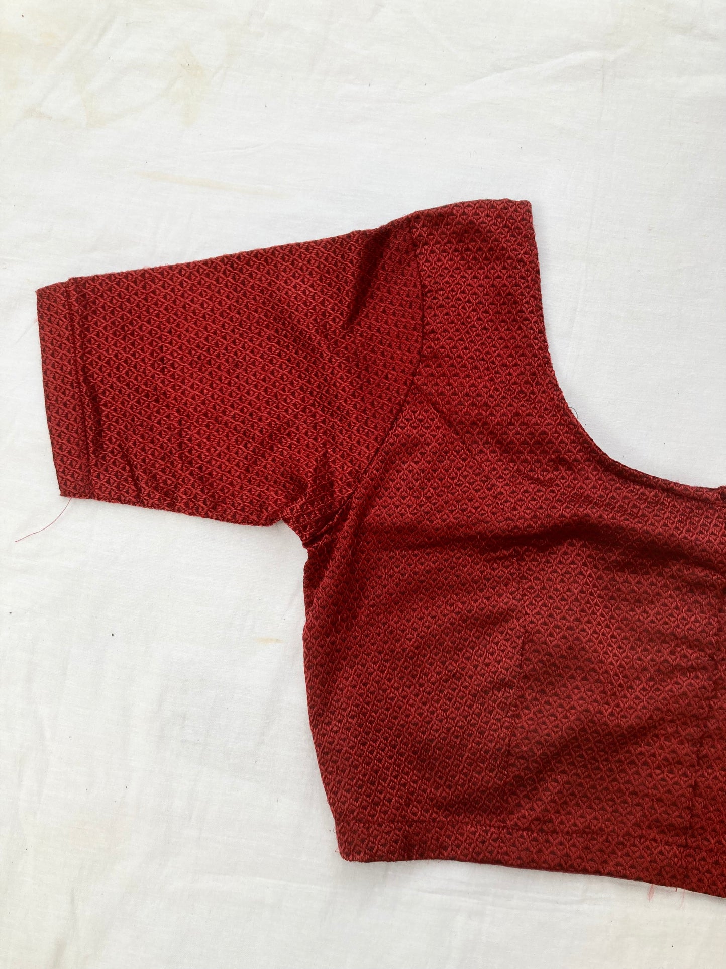 Maroon Khan Blouse