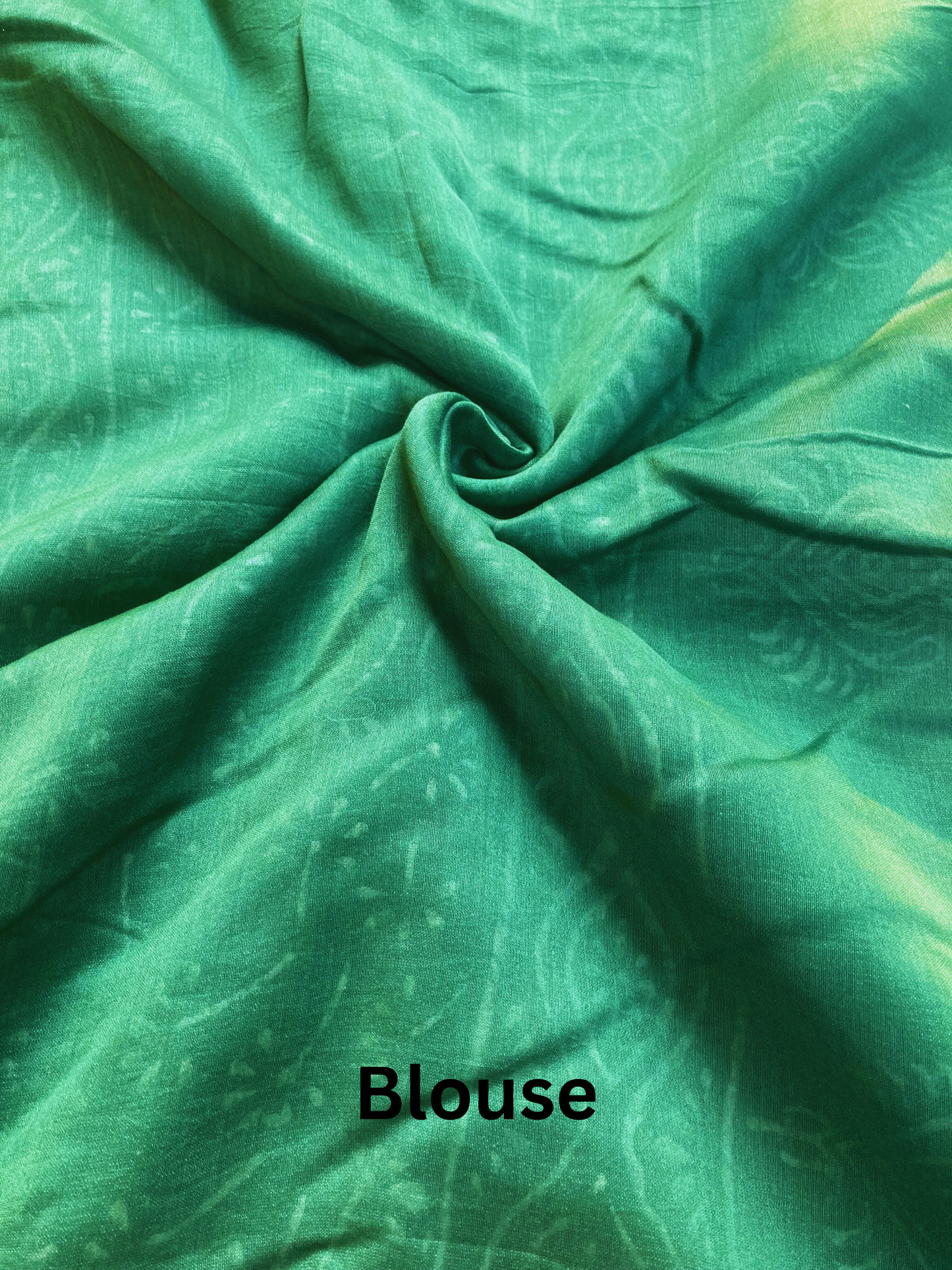 White And Green Maanto Patli Pallu Saree