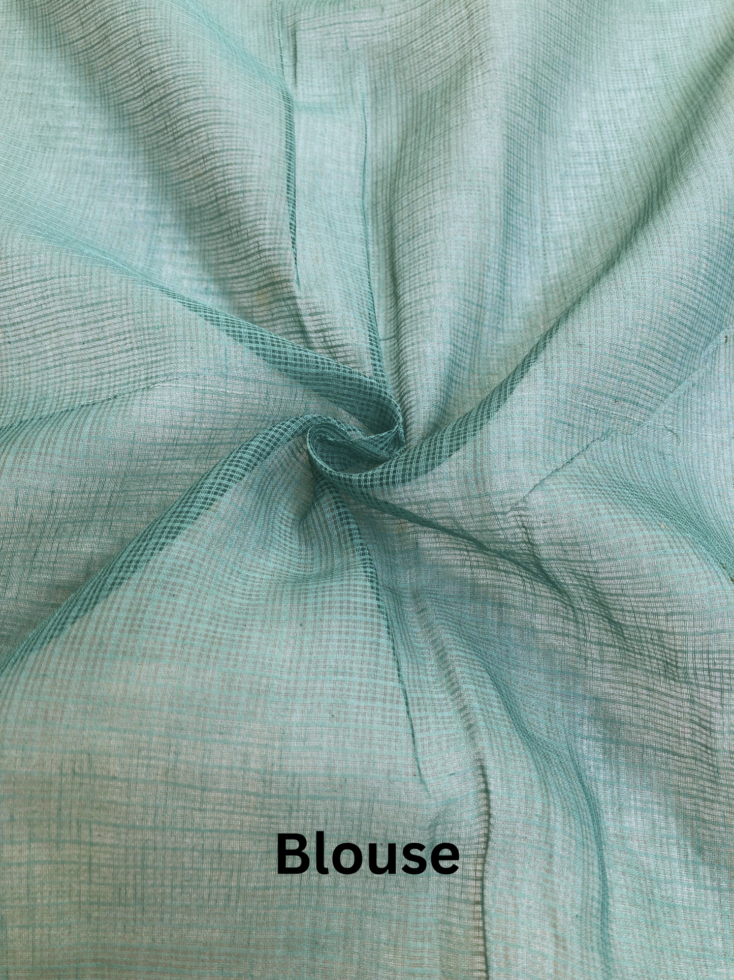 Cerise Ombre-Dyed Kota Doria Saree