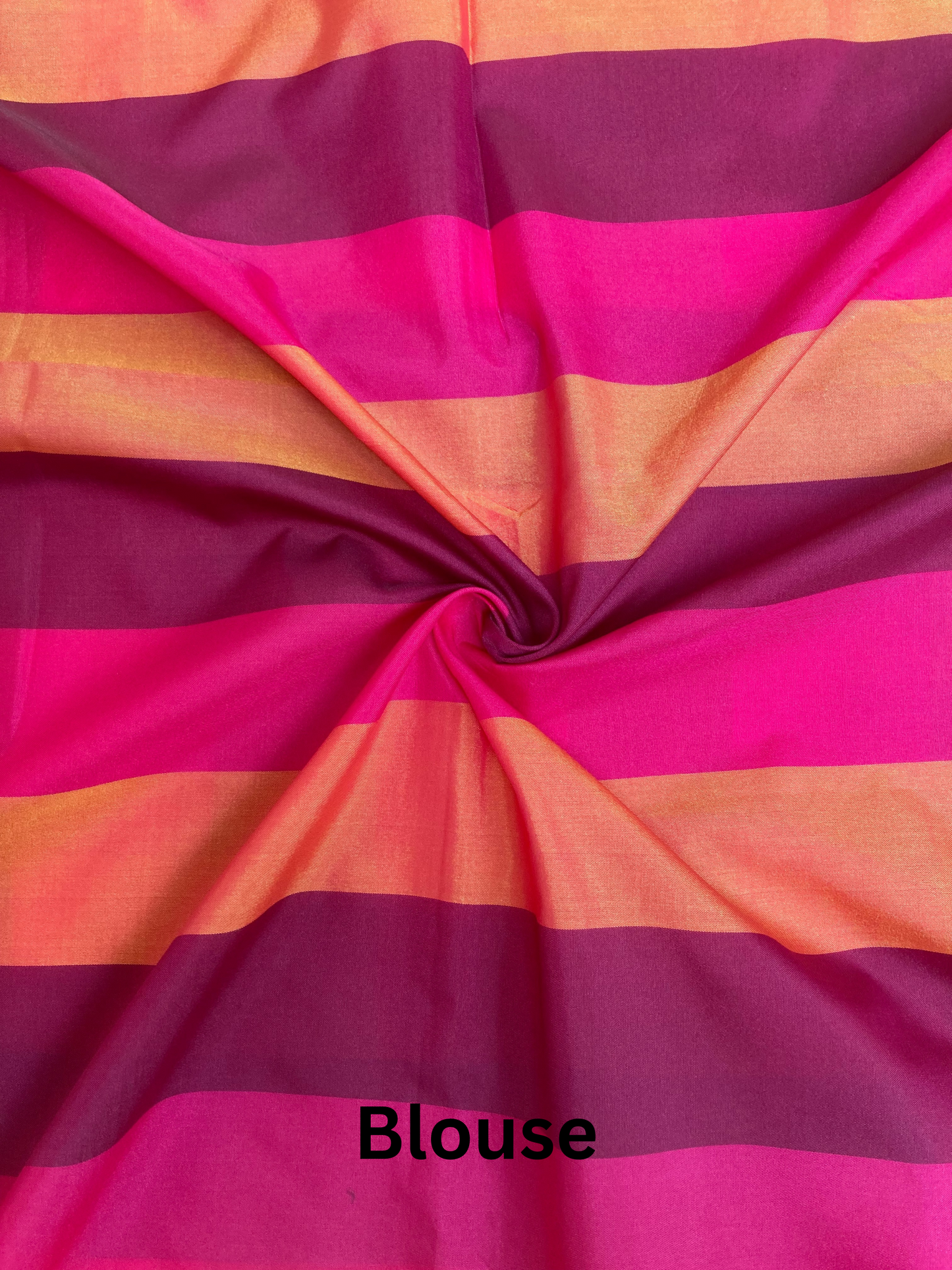 Tangerine Arni Silk Saree