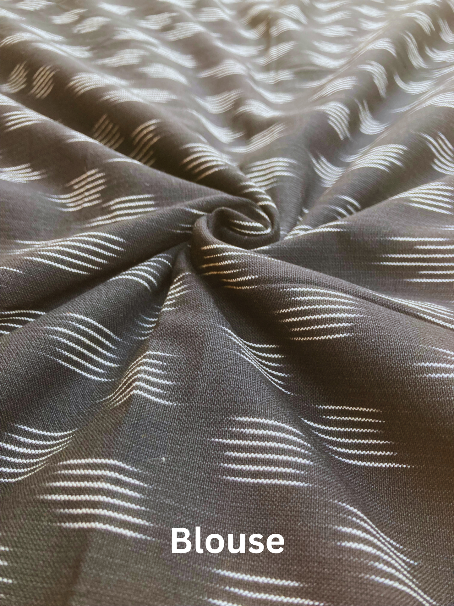 Sky Blue Pochampally Ikkat Saree